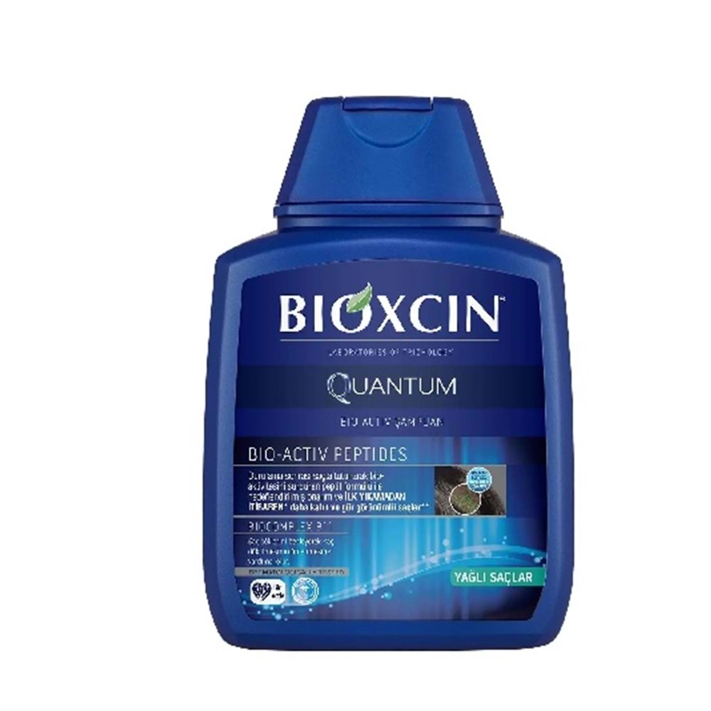 Bioxcin Quantum Yağlı Saçlar için Saç Dökülmesine Karşı Şampuan 300 ML
