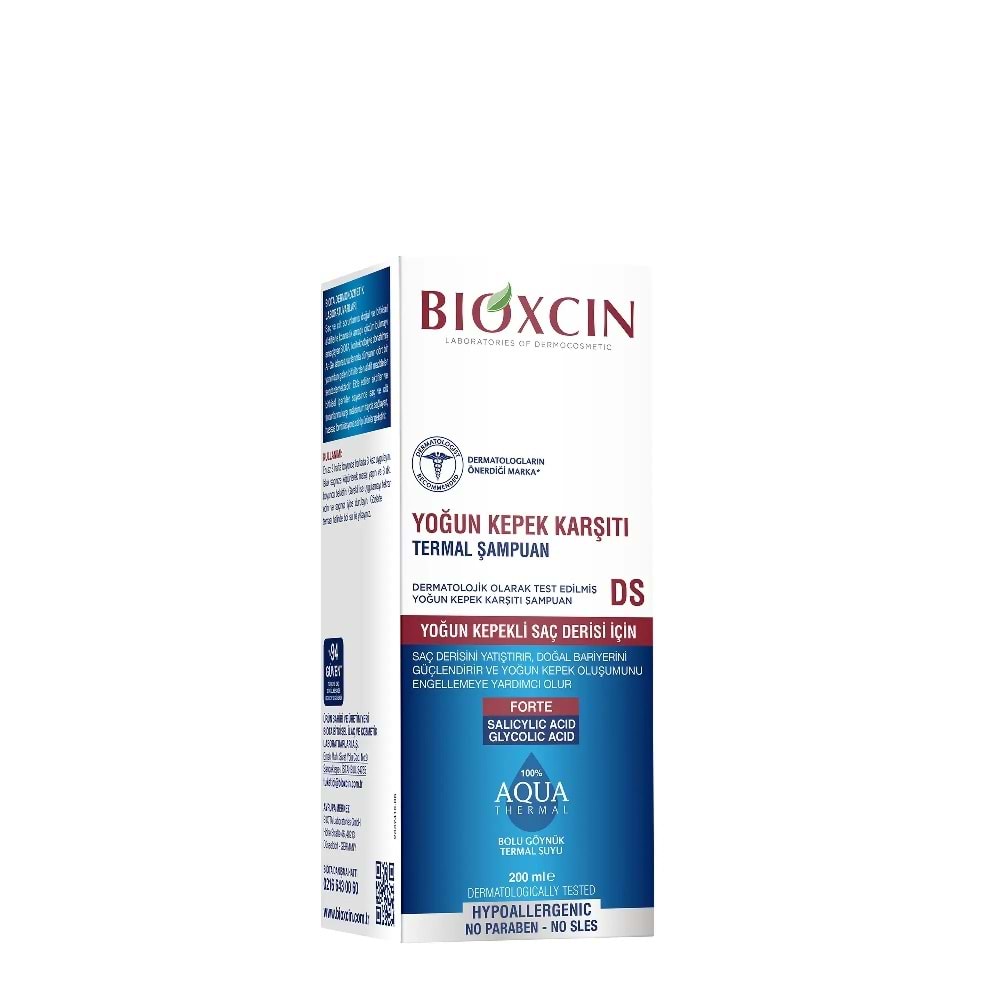 Bioxcin Aqua Thermal DS Yoğun Kepek Karşıtı Şampuan 200 Ml