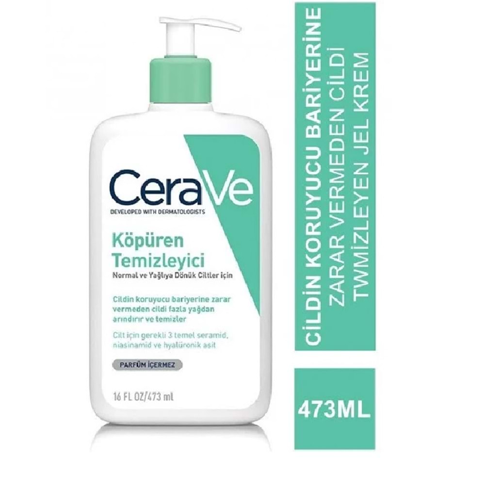 CeraVe Köpüren Temizleyici 473 Ml