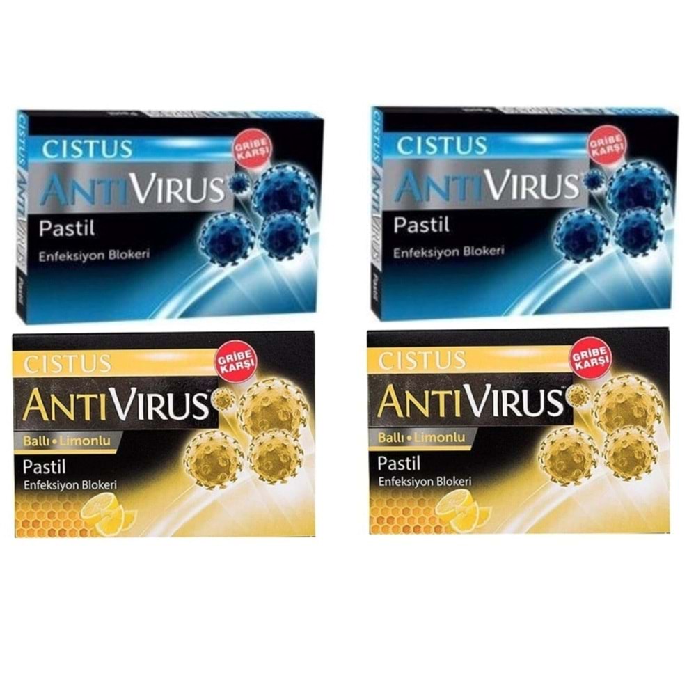 Cistus Anti Virüs Pastil 2 Adet- Ballı - Limonlu 2 Adet