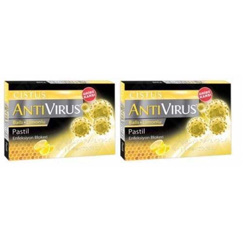 Cistus Anti Virüs Pastil Ballı - Limonlu 2 Adet