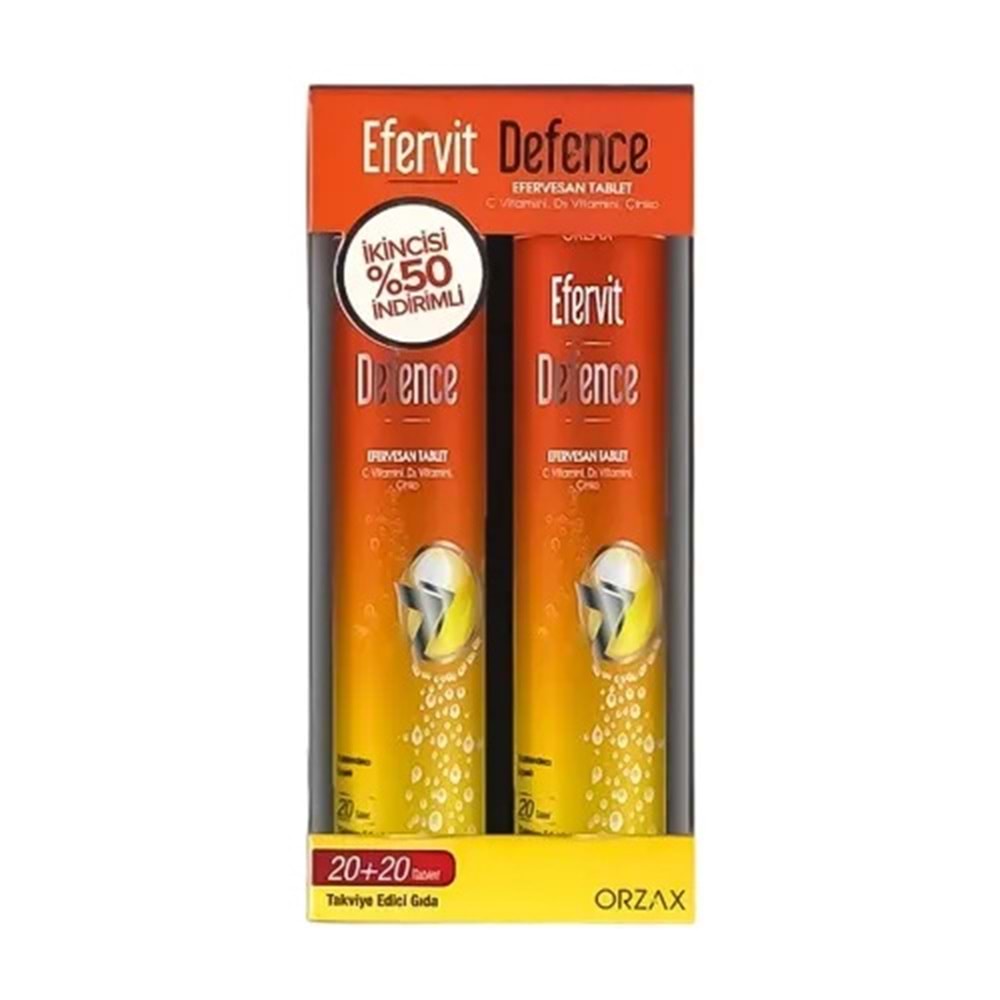Efervit Defence 20 + 20 Efervesan Tablet