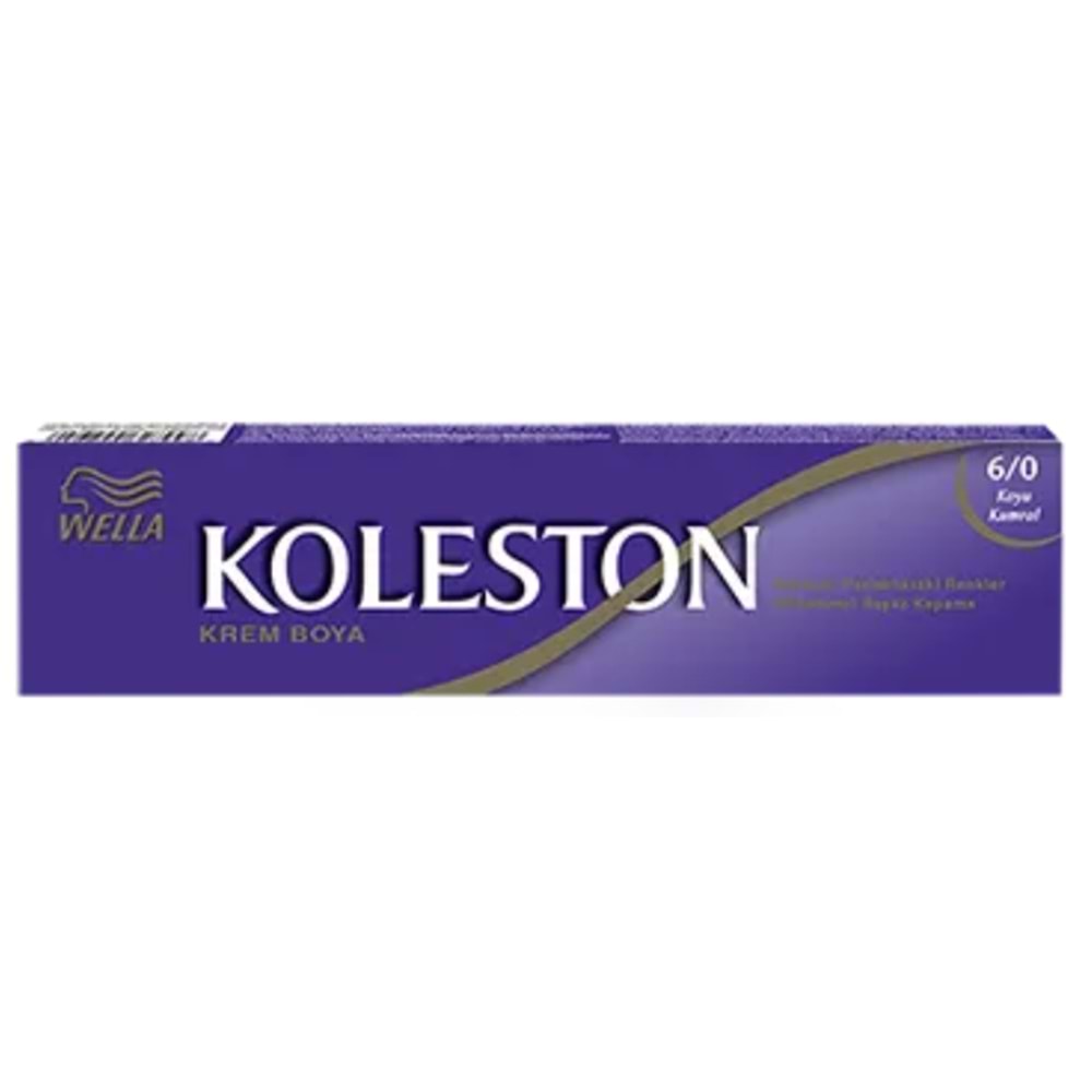 Wella Koleston Single Tüp Boya 6/0 Koyu Kumral