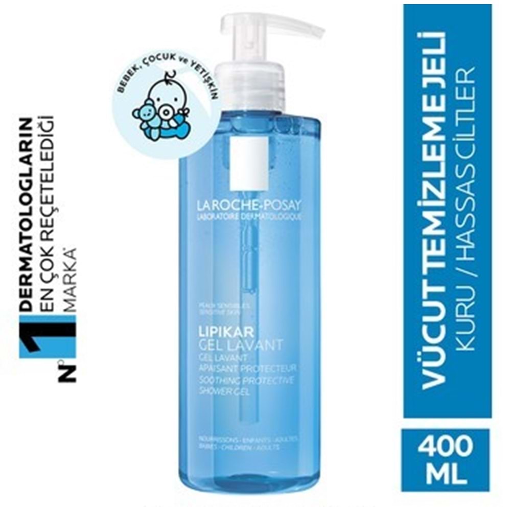La Roche Posay Lipikar Gel Lavante 400 Ml