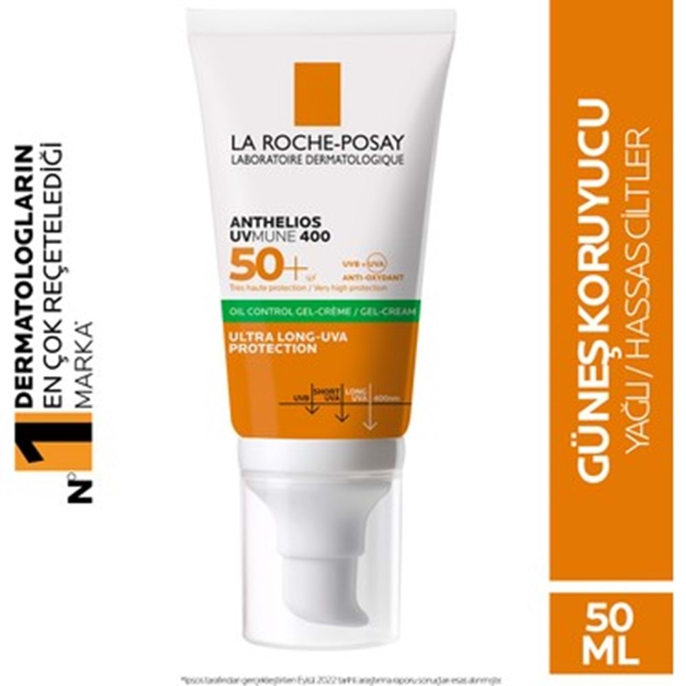 La Roche Posay Anthelios Uvmune 400 Oıl Control Spf 50+ 50ml