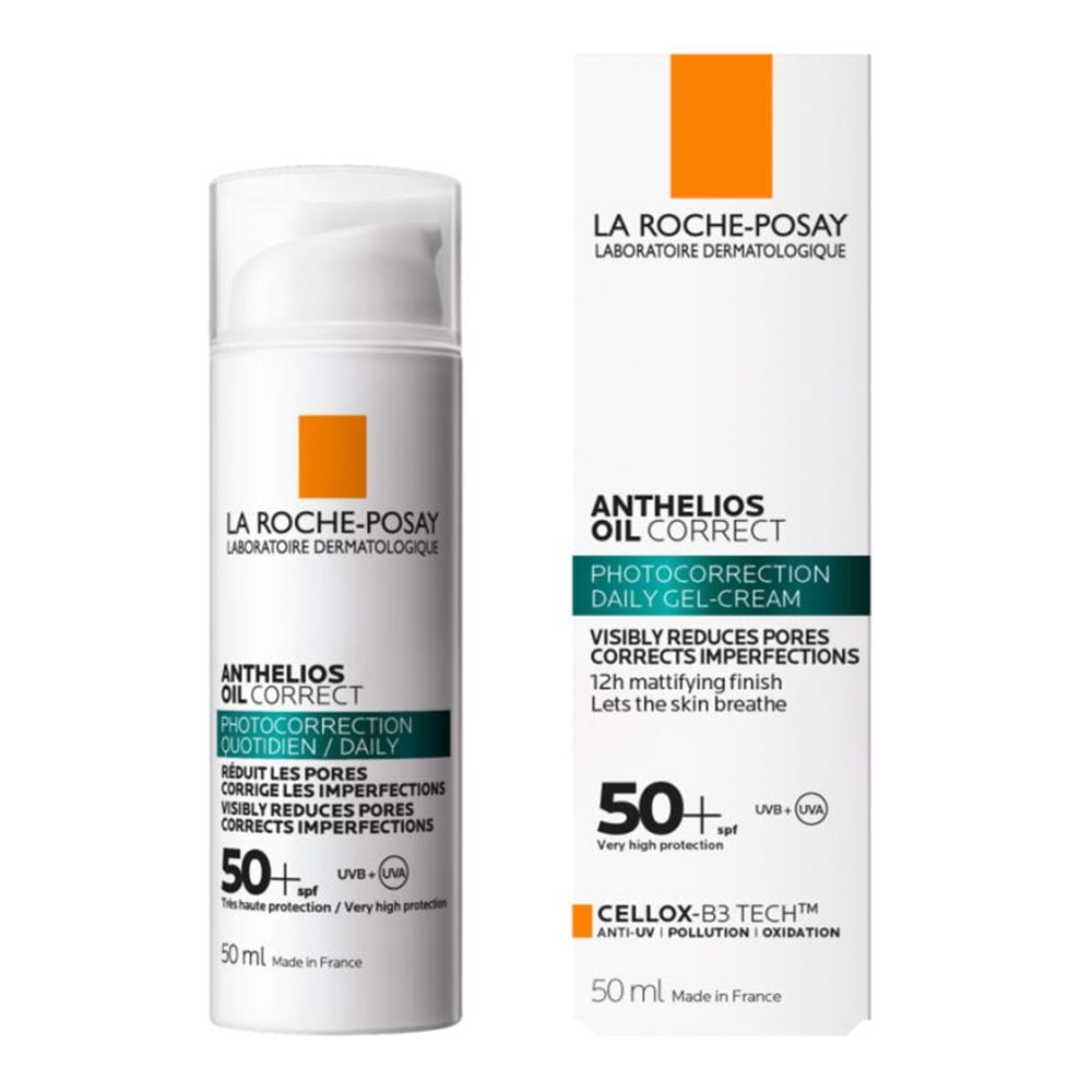 La Roche Posay Anthelios Oil Correct Cream Spf50+ 50 Ml