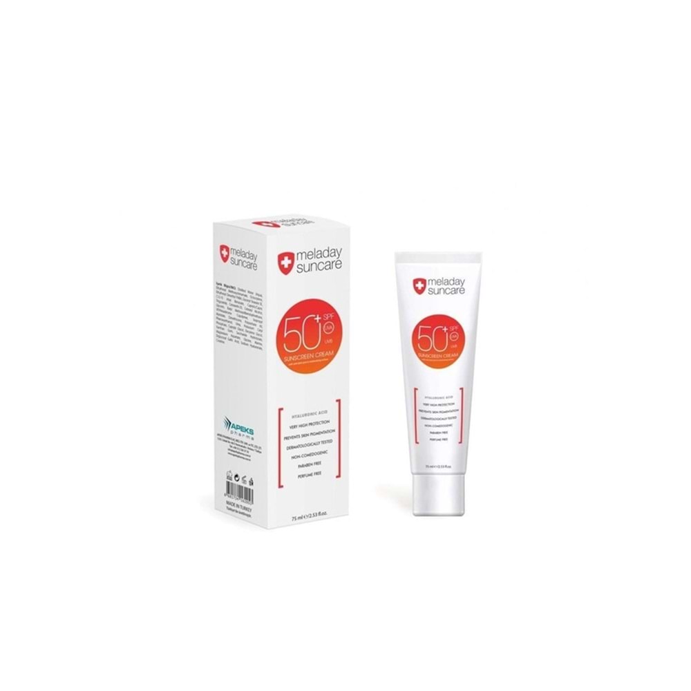 Meladay Suncare Güneş Koruyucu Krem Spf 50+ 75 ML