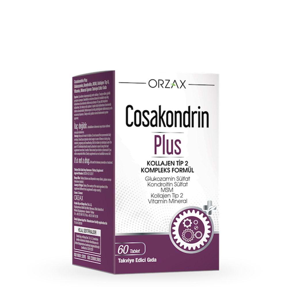 Orzax Cosakondrin Plus 60 Tablet