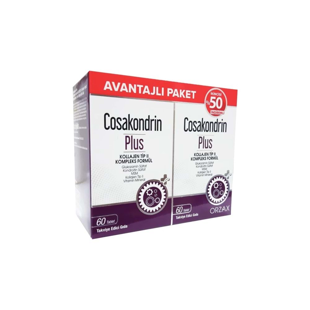 Orzax Cosakondrin Plus 60 Tablet 2.si %50 İndirimli