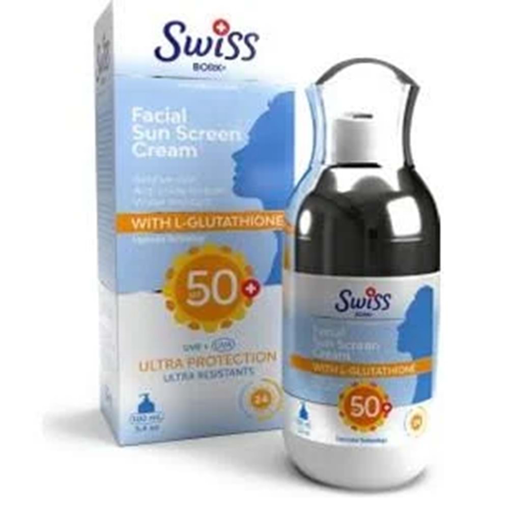 Swiss Bork Leke Karşıtı Yüz Güneş Kremi (50+) 100ML