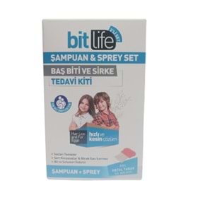 Bit Life Spreyi 100 Ml + Bit Life Şampuanı 100 Ml + Demir Tarak Hediyeli Kofre