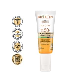 Bioxcin Sun Care Yağlı Ciltler İçin Güneş Kremi Spf 50 +