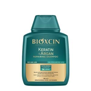 Bioxcin Keratin & Argan Onarıcı Şampuan Tüm Saç Tipleri 300 Ml