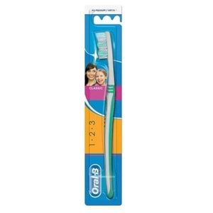 Oral-B Classic 1.2.3 Diş Fırçası 40 Orta