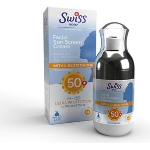 Swiss Bork Leke Karşıtı Yüz Güneş Kremi (50+) 100ML