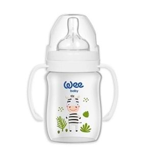 Wee Baby Klasik Plus Geniş Ağızlı Kulplu PP Biberon 150 ml