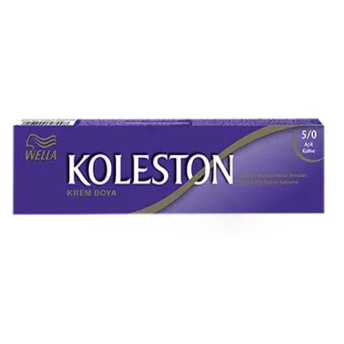 Wella Koleston Single Tüp Boya 5/0 Açık Kahve