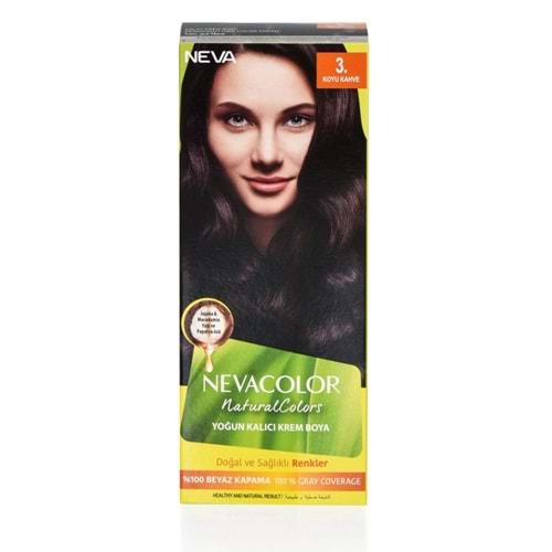 Nevacolor Natural Colors 3. Koyu Kahve