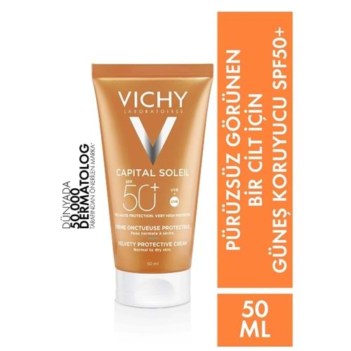 Vichy Capital Soleil Velvety Cream Spf 50 - 50 Ml