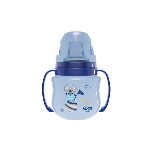 Wee Baby Akıtmaz Kulplu PP Antikolik Bardak 125 ml 6+ Ay Bebekler İçin