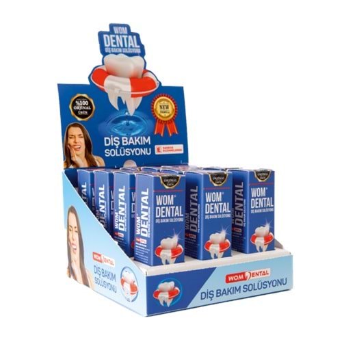Wom Dental Diş Bakım Solüsyonu 20 Ml 12 Adet